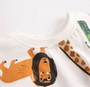 Conjunto animales blanco