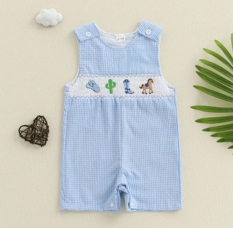Body niño azul