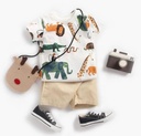 Conjunto Zoo Blanco