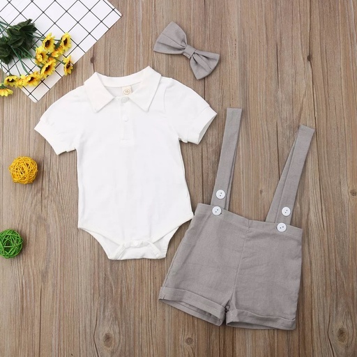 Set Bautizo Ñiño Gris